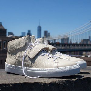 New in Box Italian calfskin leather sneaker - A.Posse NYC size 9